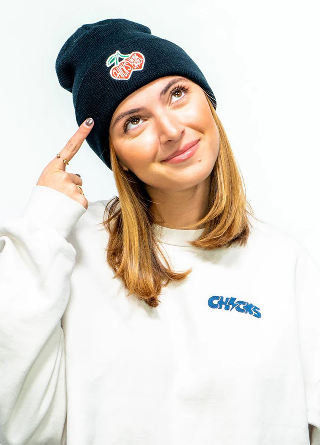 Світло-бежевий світшот Barstool Sports напис без декору (305774935)