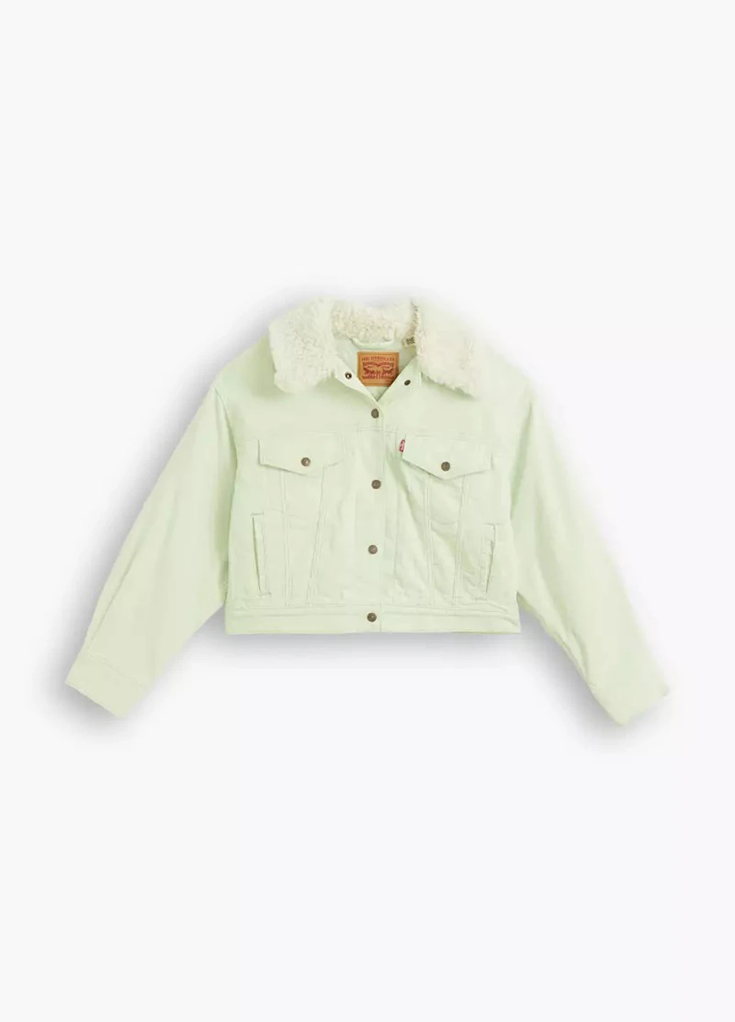 Мятная демисезонная куртка Levi's