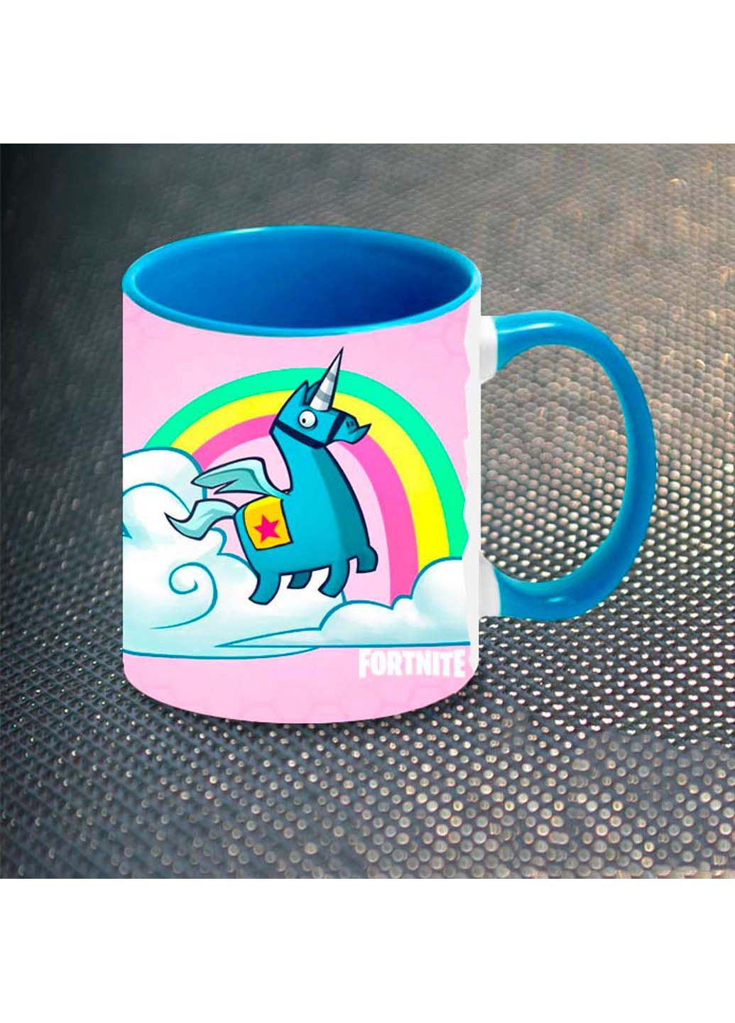 Чашка Fan Girl Llama Лама Фортнайт Fortnite New 330 мл (254914882)