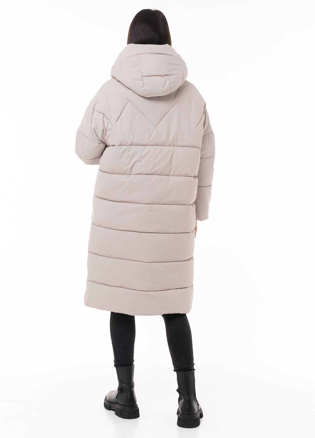 Светло-бежевая зимняя куртка Icon