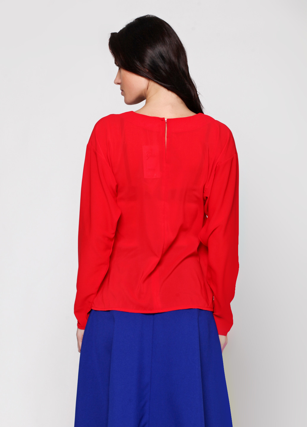 Красная демисезонная блуза ANVI