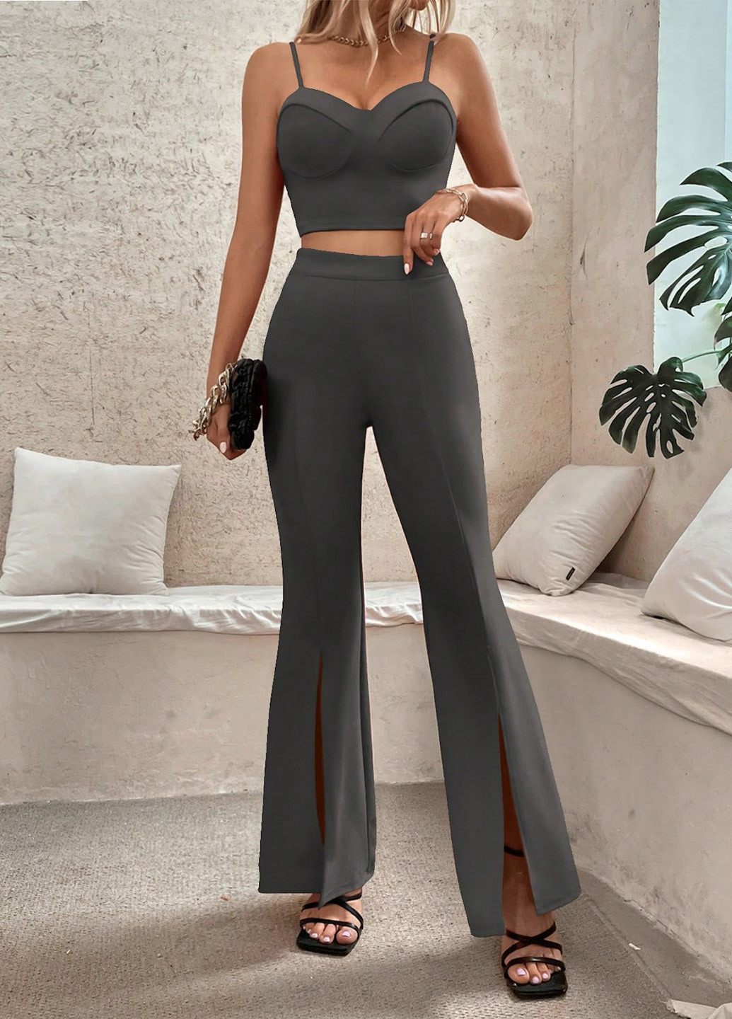 Костюм (топ, брюки) SHEIN (324027766)