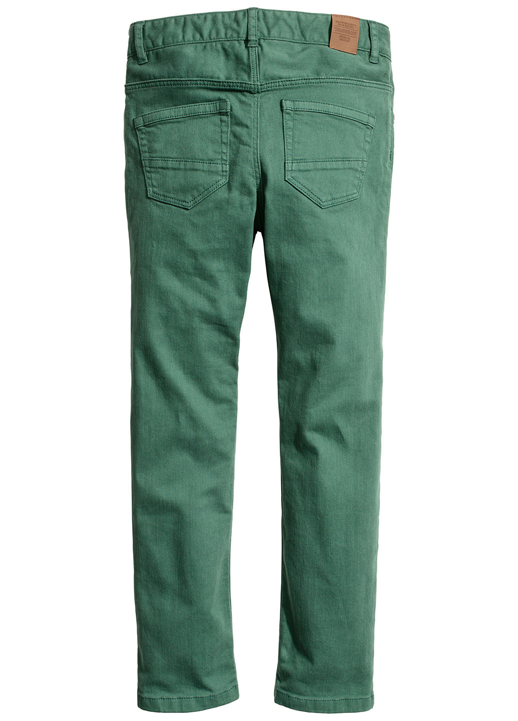 Зеленые демисезонные джинсы H&M