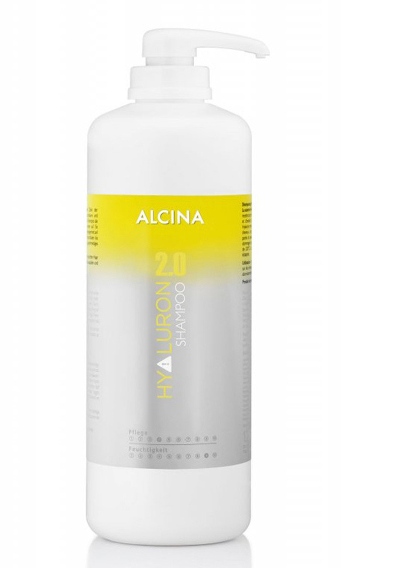 Шампунь для волосся зволожуючий з гіалуроном 1.25л Shampoo Alcina hyaluron 2.0 (254551250)