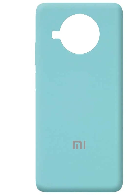 Чохол Silicone Cover Full Protective (AA) для Xiaomi Mi 10T Lite / Redmi Note 9 Pro 5G Бірюзовий / Ice Blue (is_00000041536_2) Epik (237833328)