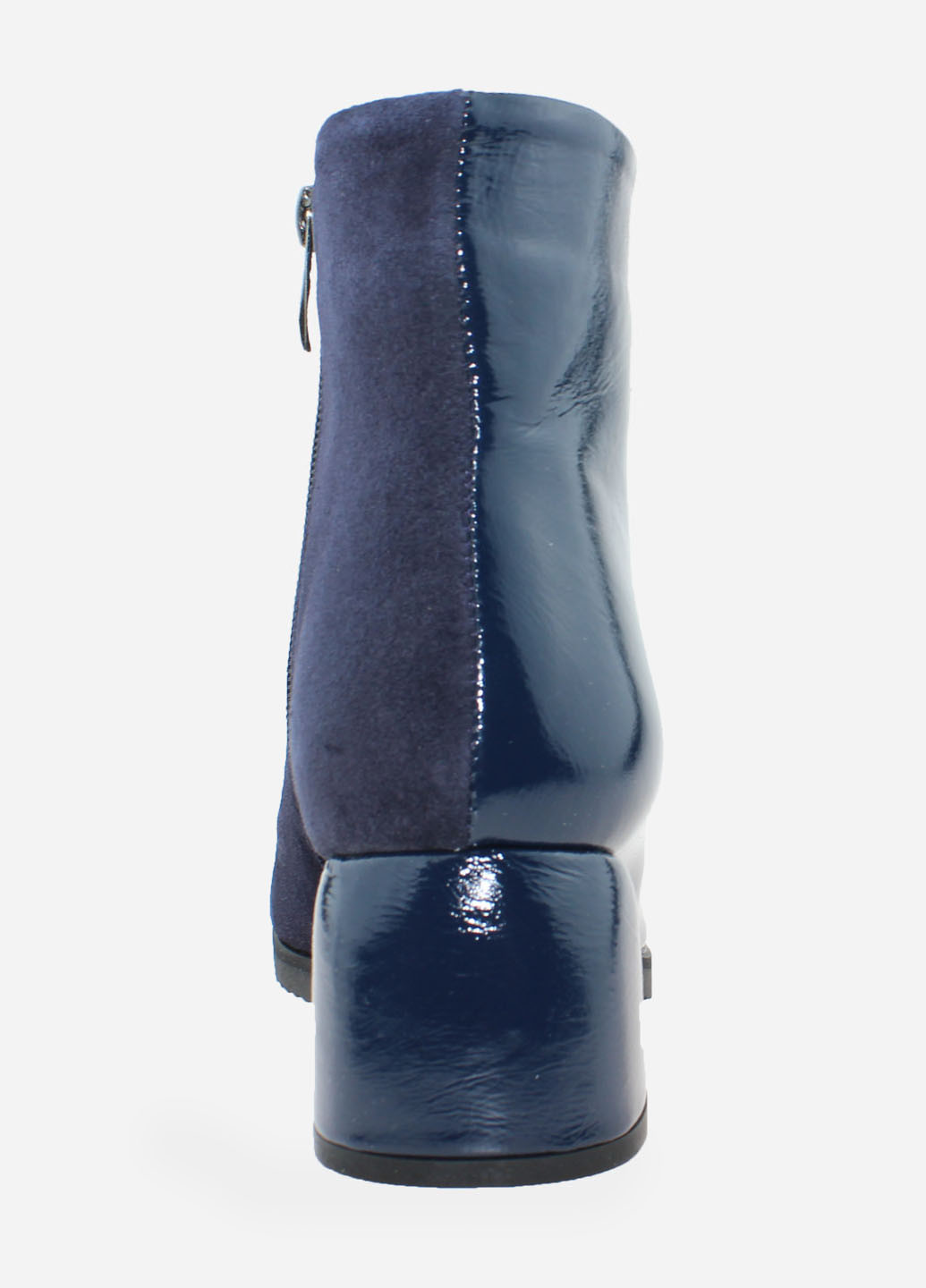 Осенние ботинки rc0127 синий Crisma из натуральной замши