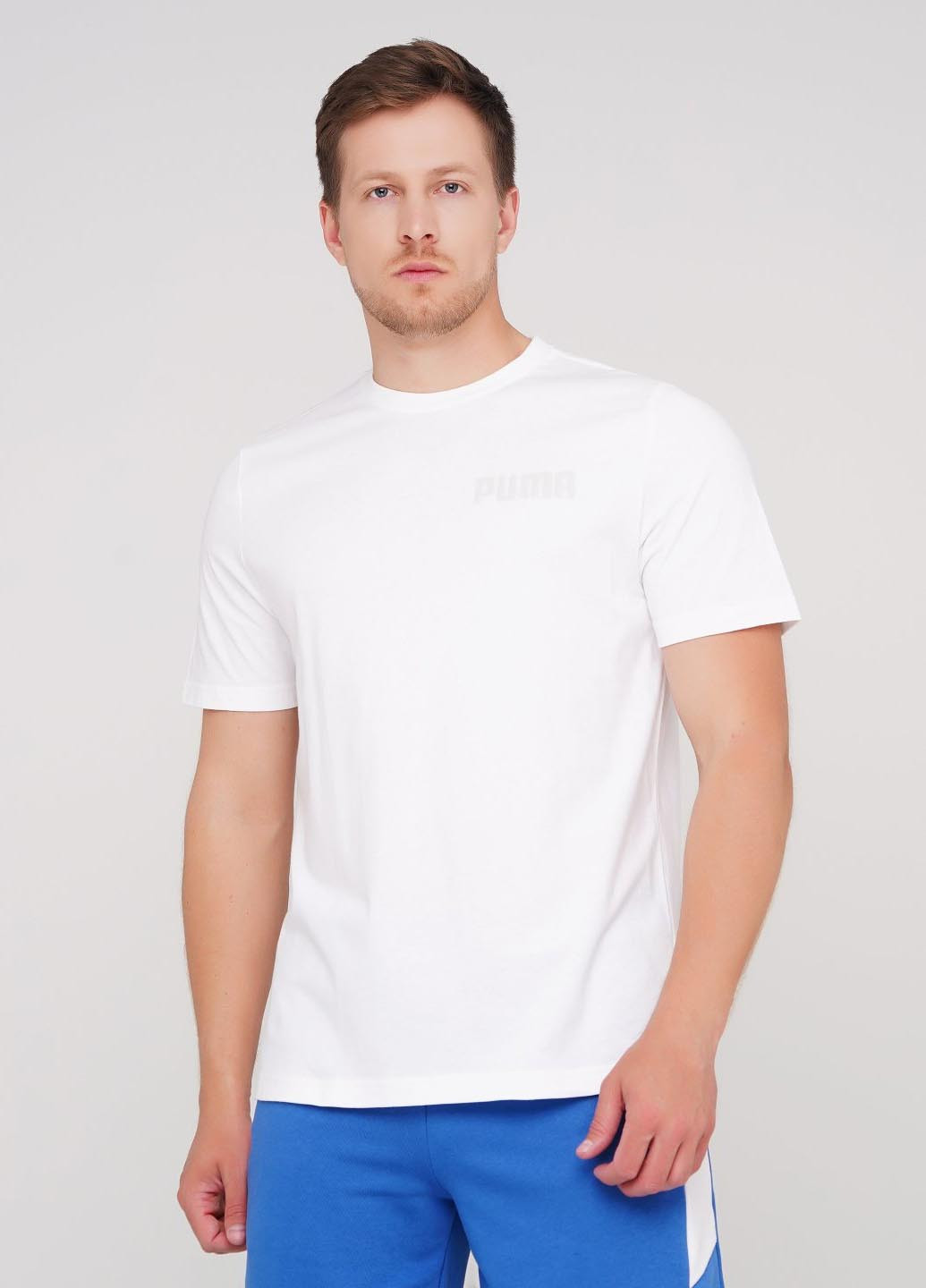 Белая футболка Puma Modern Basics Tee