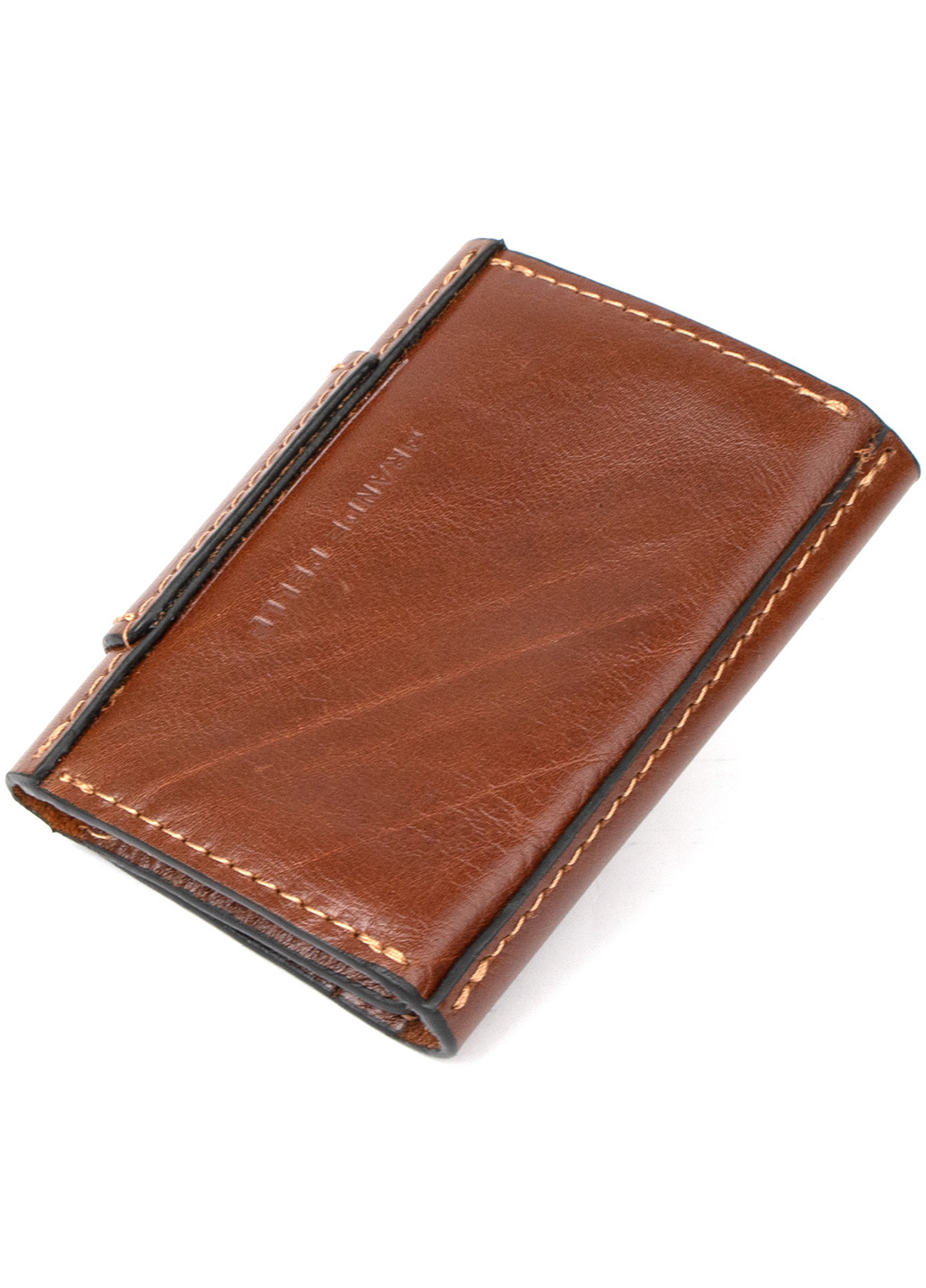 Кожаная визитница 7х10х1,5 см Grande Pelle (250096809)