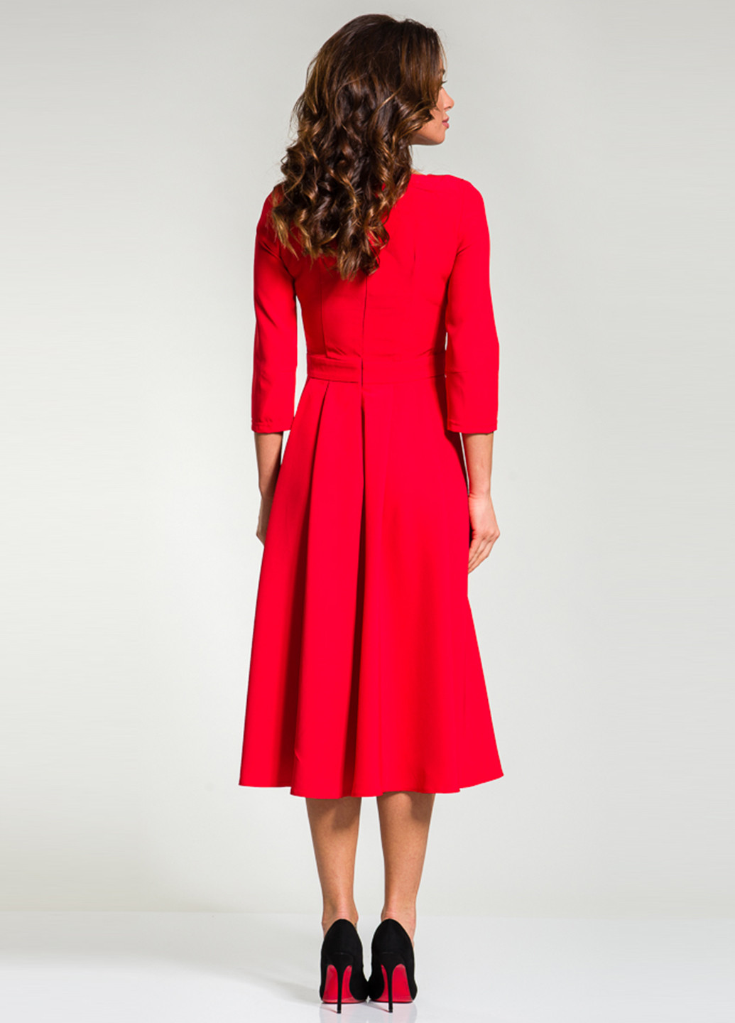 Красное кэжуал платье Enna Levoni