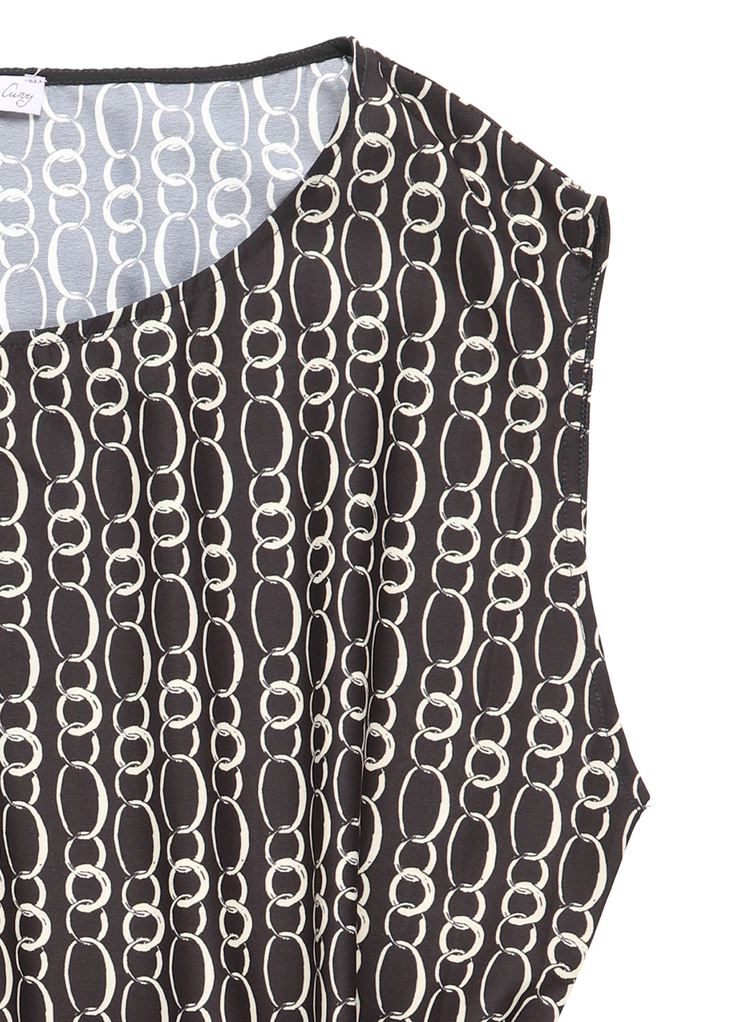 Черное кэжуал платье а-силуэт Anna Field с рисунком