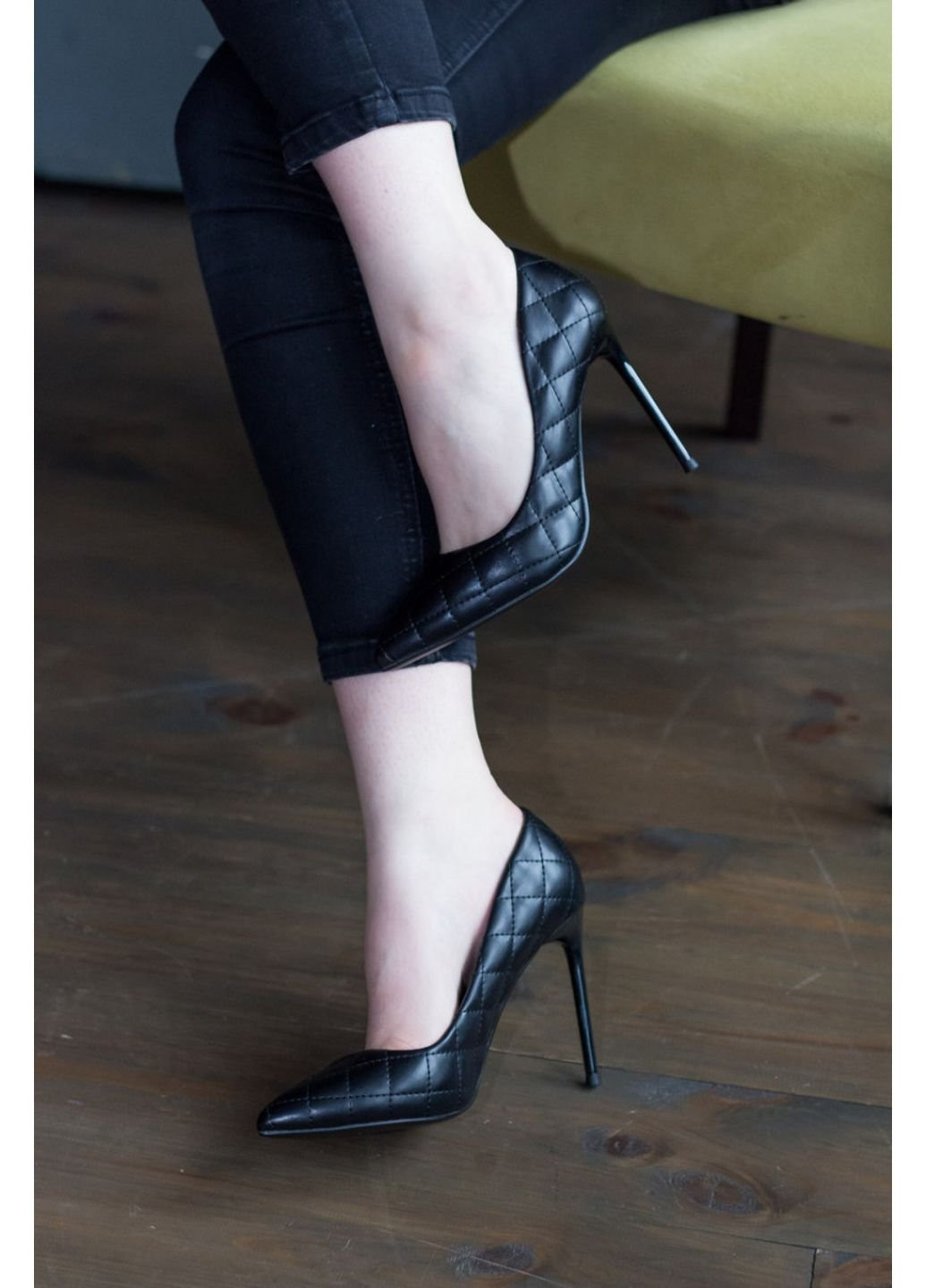 Туфлі жіночі Abra 2737 37 24 см Чорний Fashion (253195246)