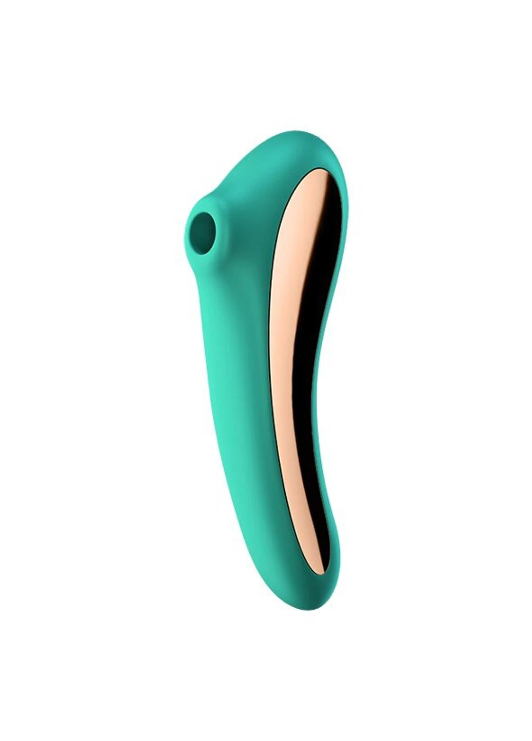 Вакуумний стимулятор із вібрацією Dual Kiss Green Satisfyer (254785209)