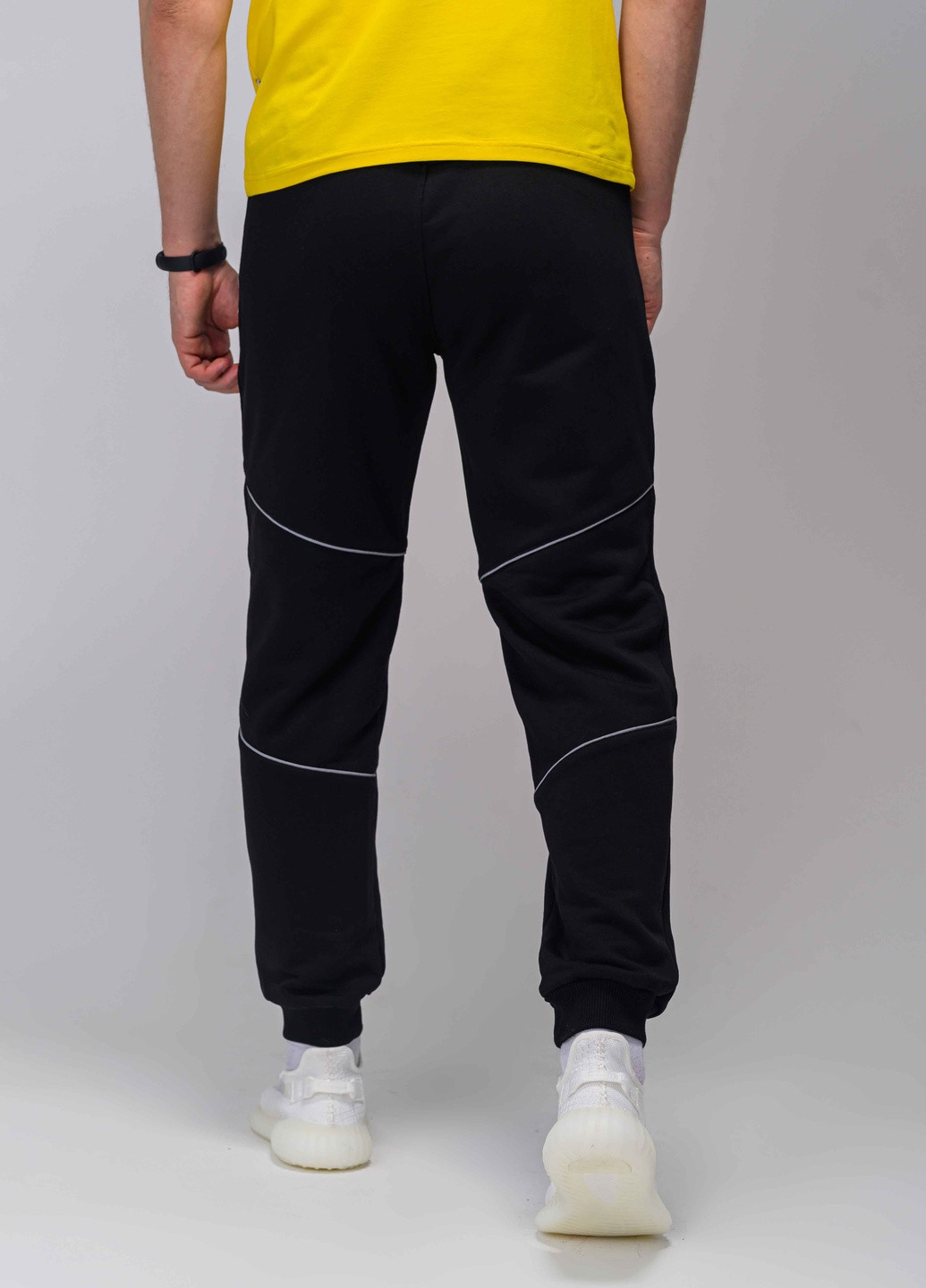 Штани спортивні Neo чорні з рефлективом Custom Wear (251700240)