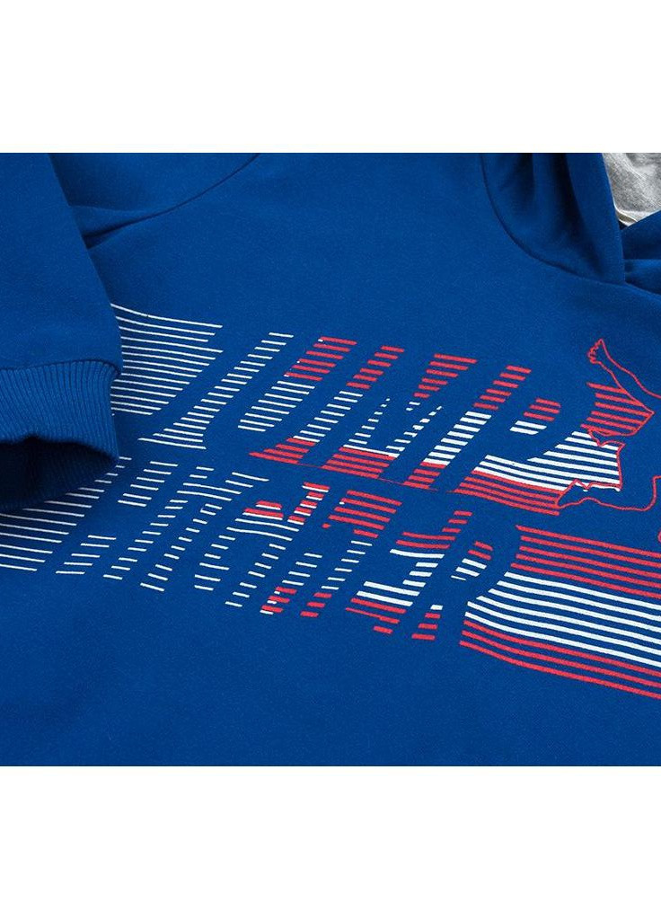 Синий демисезонный костюм десткий "jump higher" (11322-128b-blue) Breeze