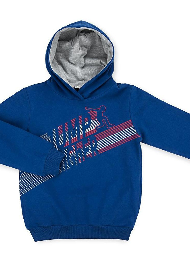 Синий демисезонный костюм десткий "jump higher" (11322-128b-blue) Breeze