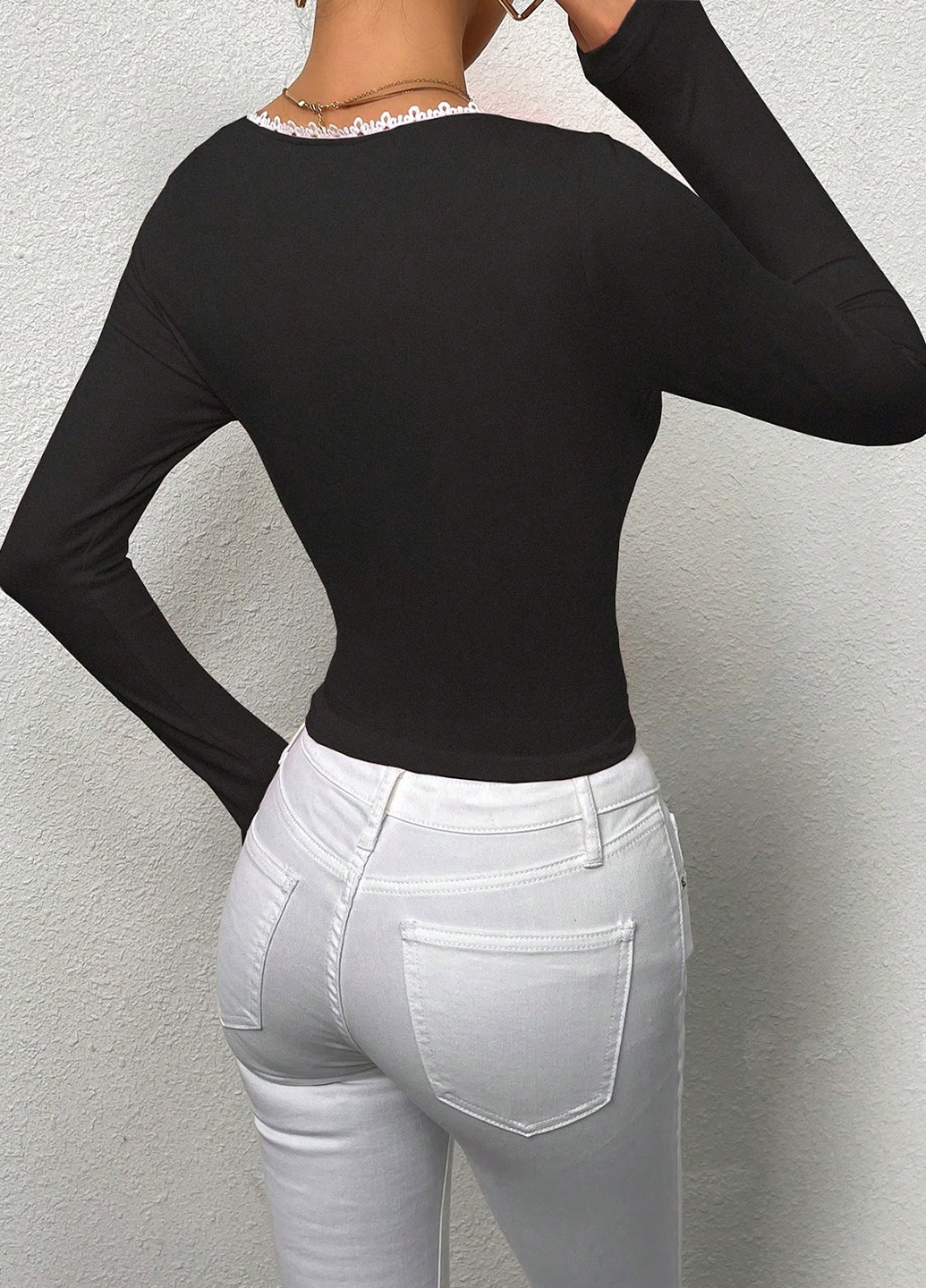 Лонгслив SHEIN (324630106)