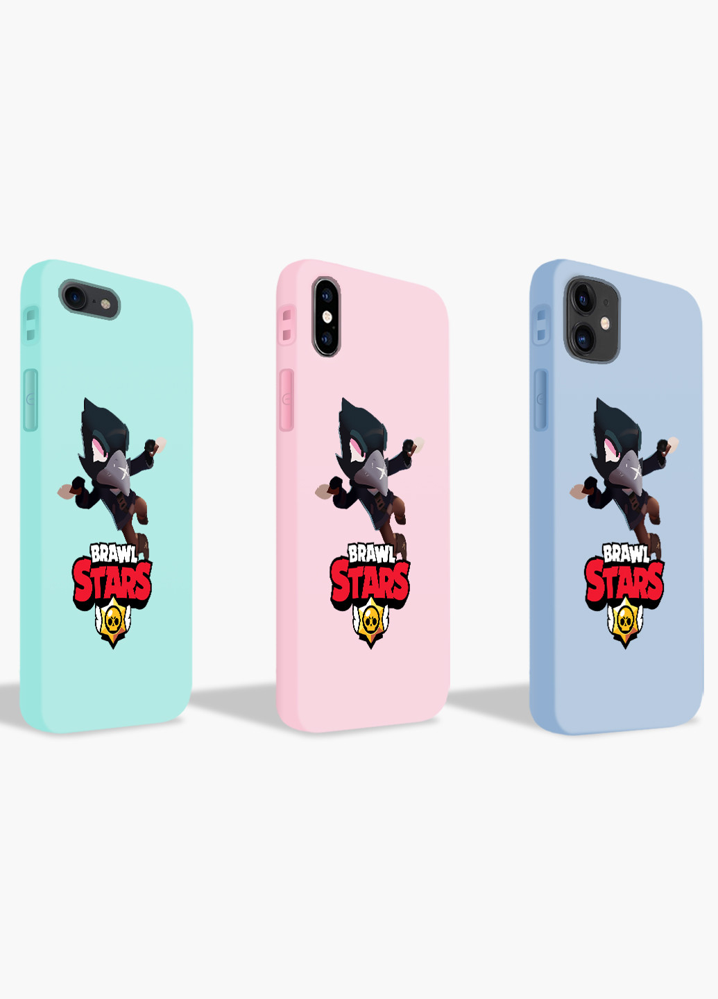 Чохол силіконовий Apple Iphone 11 Ворон Бравл Старс (Crow Brawl Stars) (9230-1023) MobiPrint (219288191)