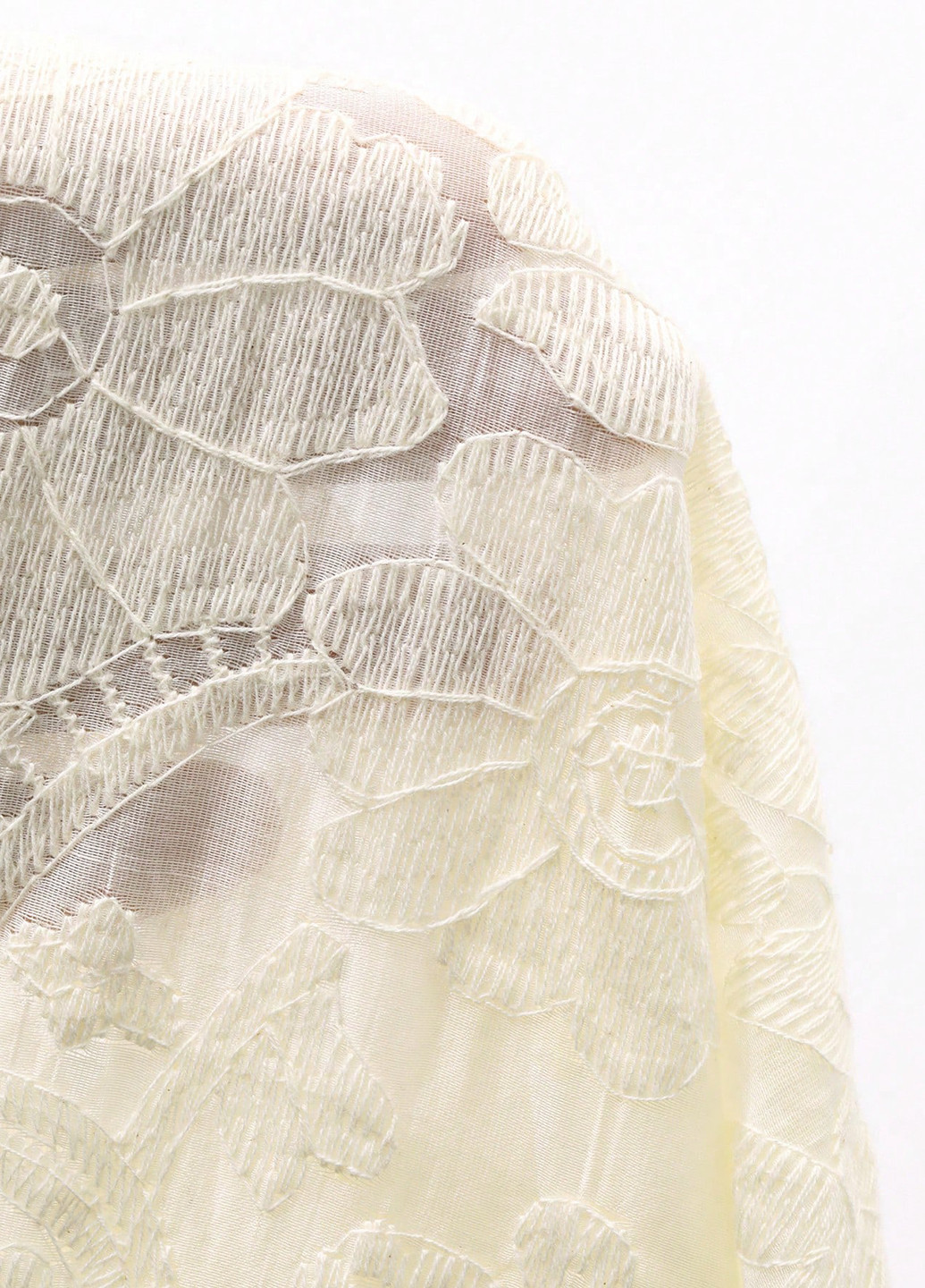 Кремовая блуза SHEIN