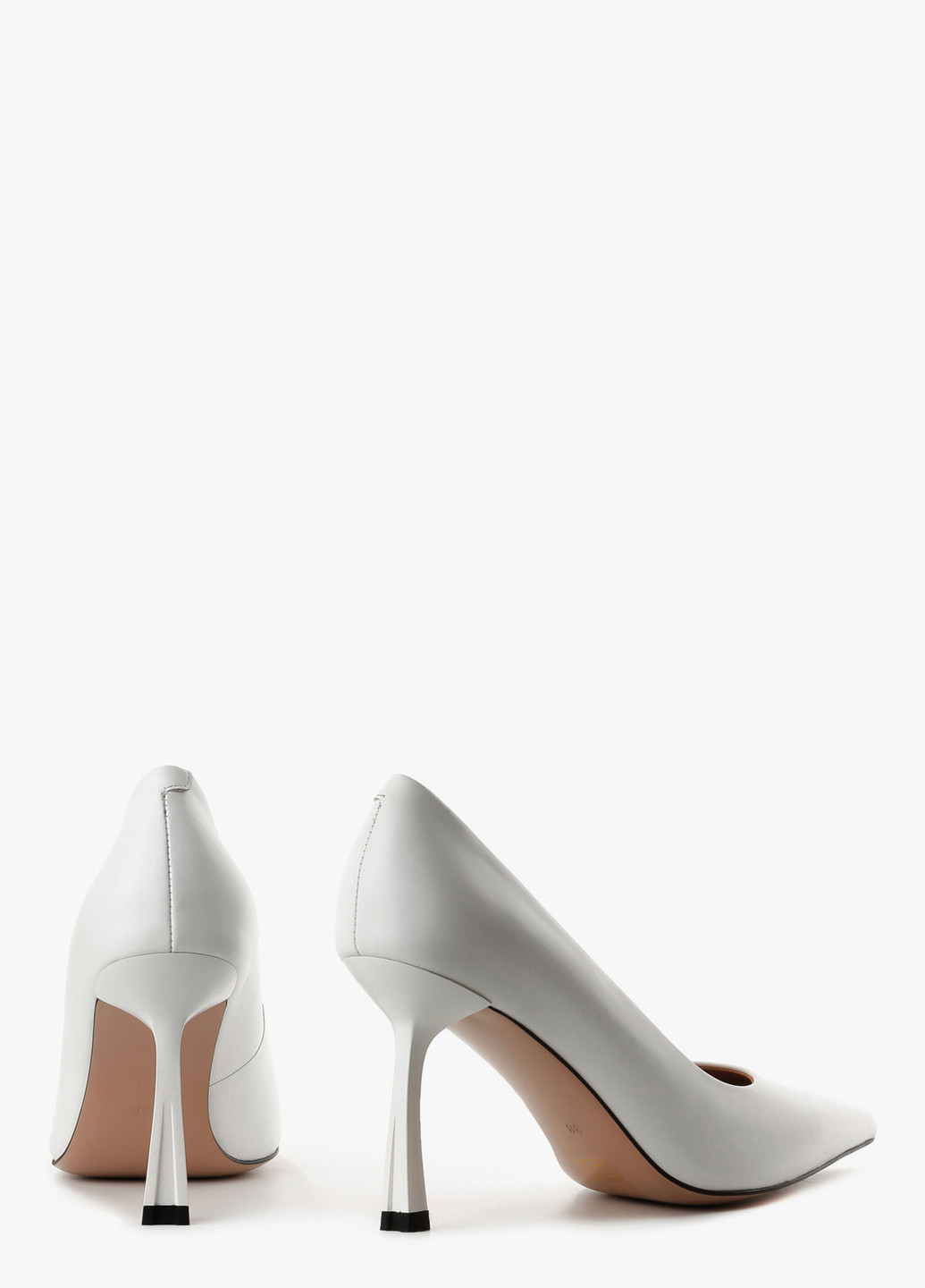 Le'BERDES Туфли лодочки белый з натуральная кожа, украина — демисезон (307526238)