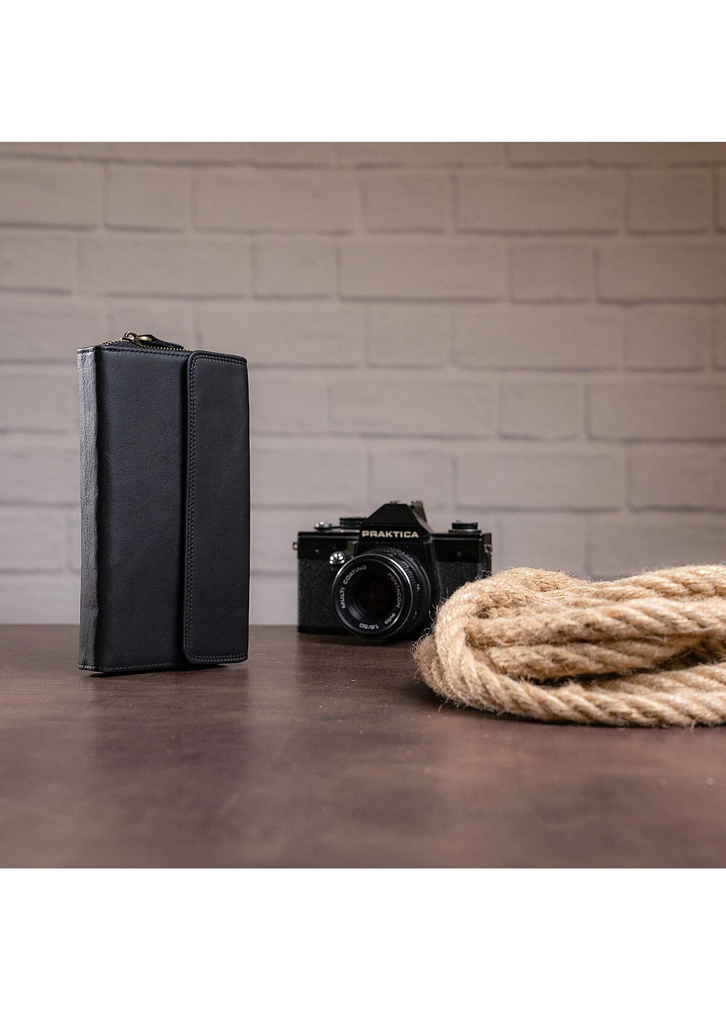 Чоловік шкіряний клатч 19,5х11х2,8 см Vintage (229459931)