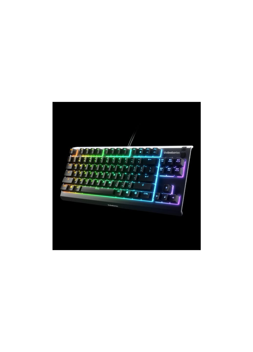 Клавіатура (SS64831) SteelSeries Apex 3 TKL UA USB Black (253468442)