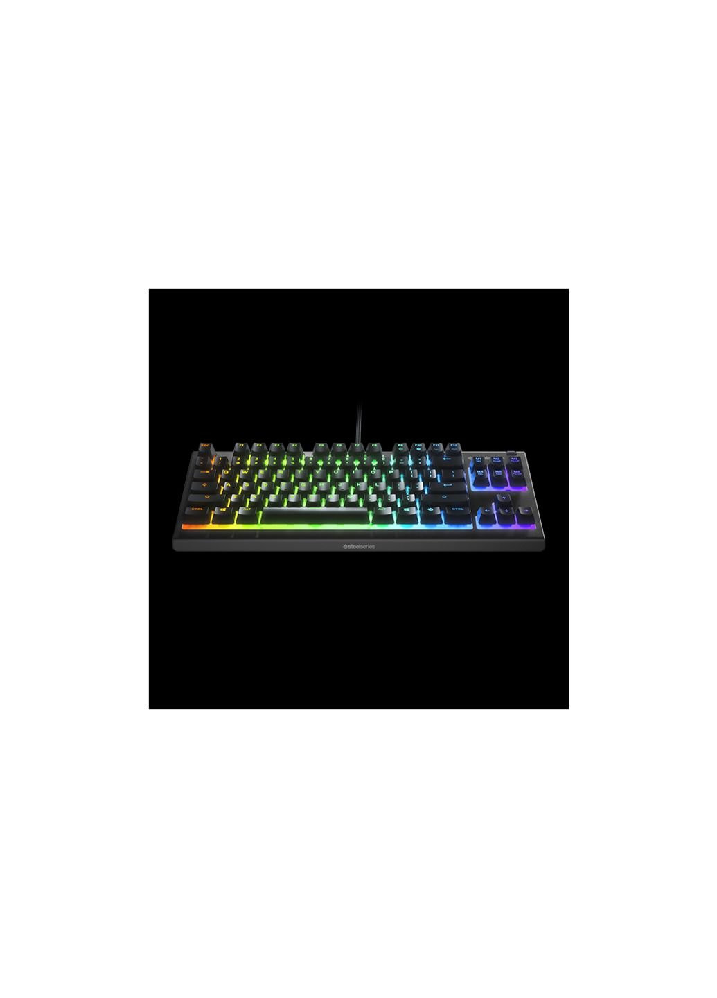 Клавіатура (SS64831) SteelSeries Apex 3 TKL UA USB Black (253468442)