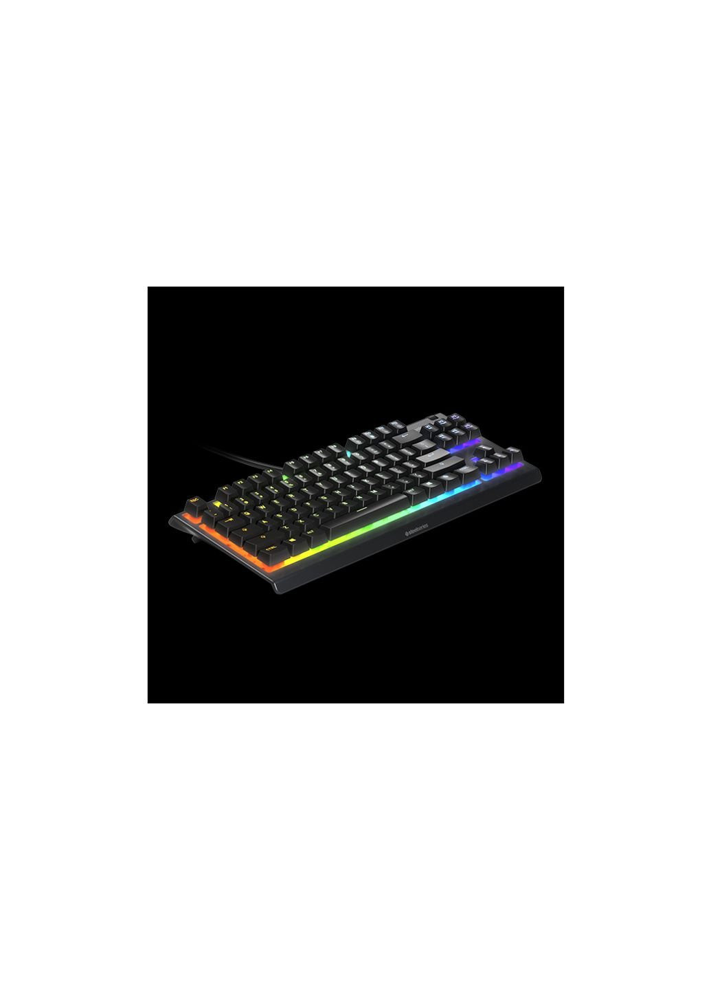 Клавіатура (SS64831) SteelSeries Apex 3 TKL UA USB Black (253468442)