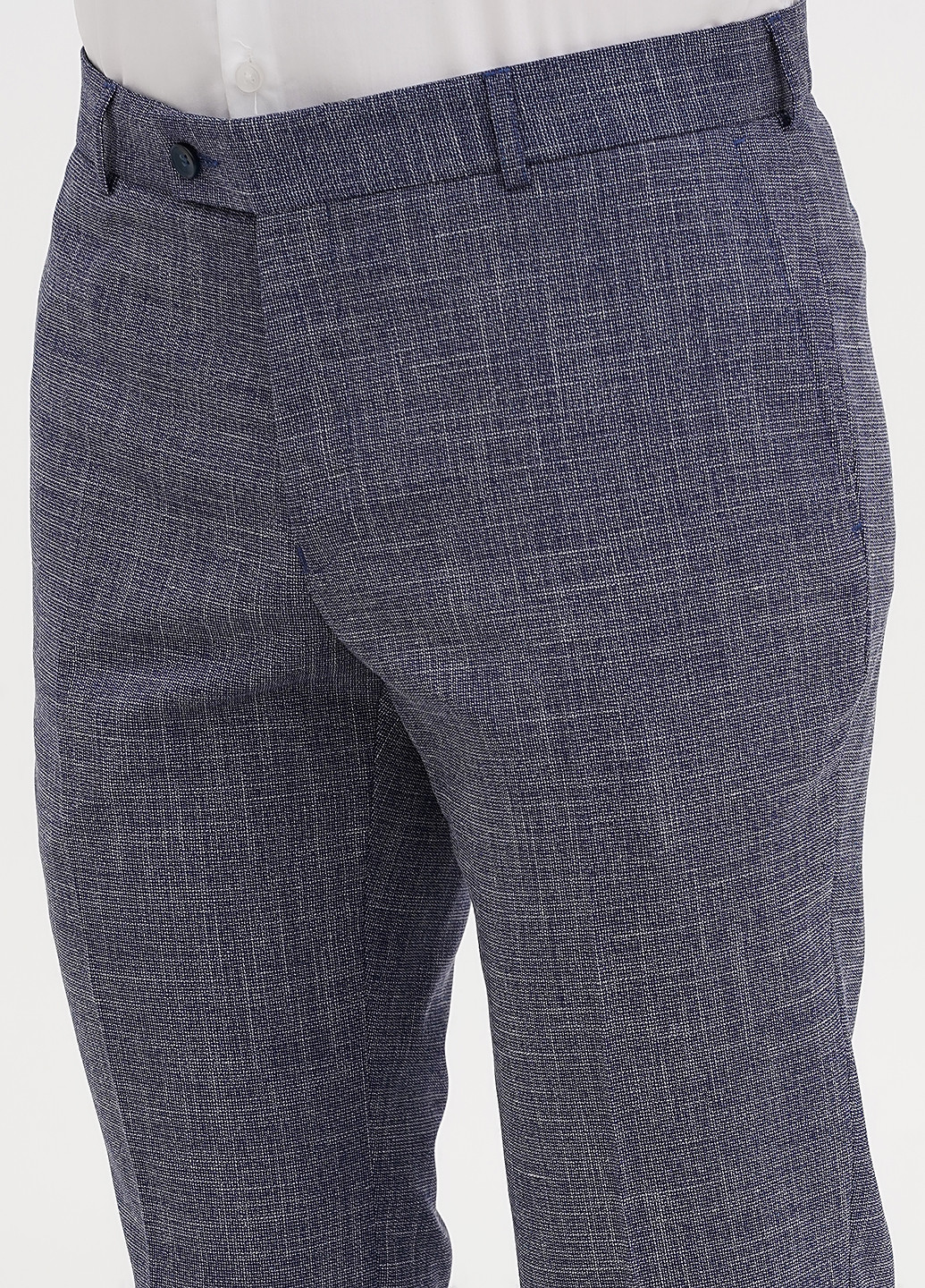 Серо-синий демисезонный костюм (пиджак, брюки) брючный Federico Cavallini