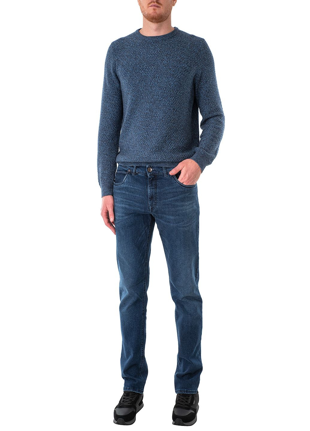 Синие зимние джинсы Gardeur