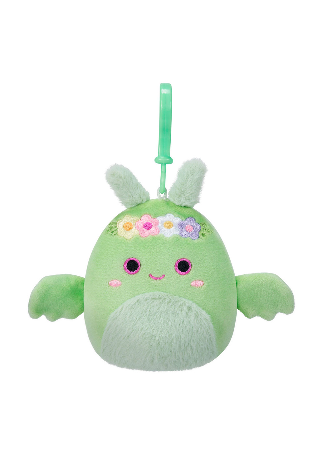 М'яка іграшка на кліпсі Дракон Тов, 9 см Squishmallows (298547531)