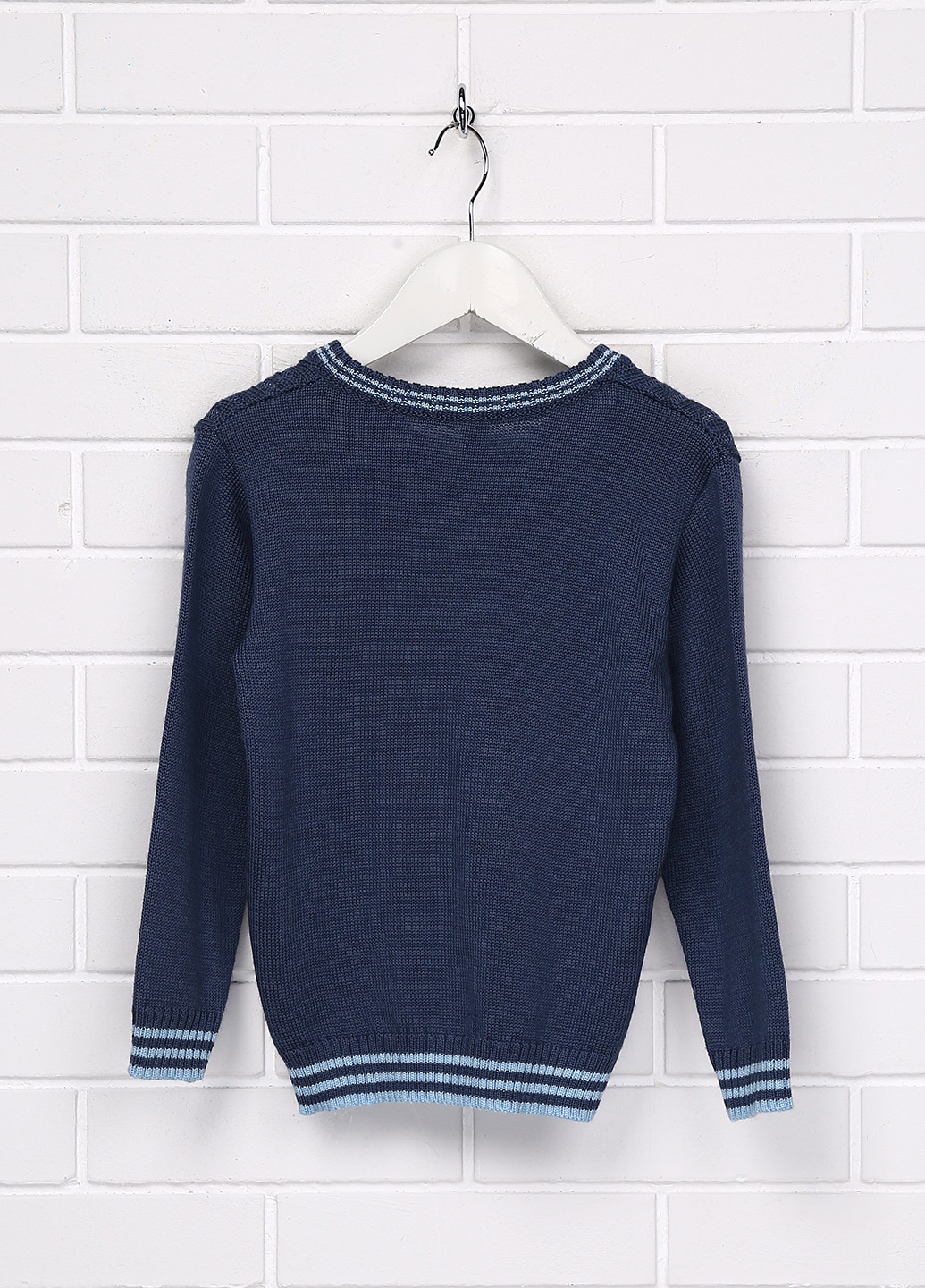 Темно-синий демисезонный пуловер пуловер Top Hat Kids
