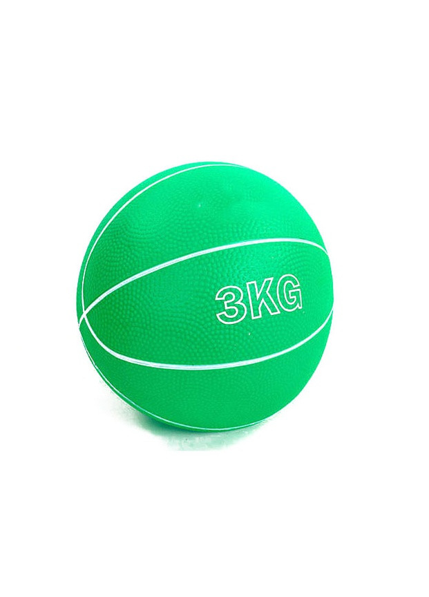 Медбол RB 3 кг (медичний м'яч-слембол без відскоку) EasyFit (243205374)