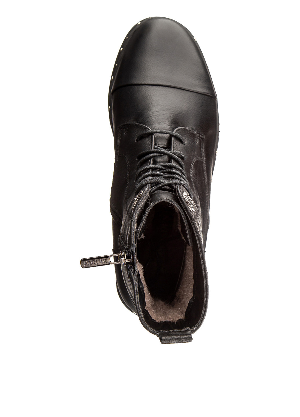 Осенние ботинки Baden со шнуровкой тканевые