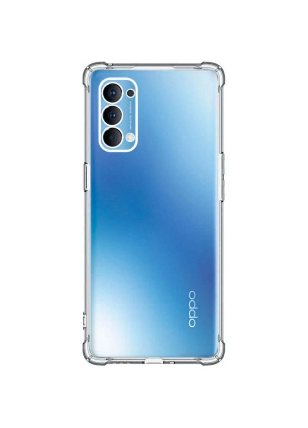 Чохол для мобільного телефону Air Force OPPO Reno4 Transparent (ARM57166) ArmorStandart (252570555)