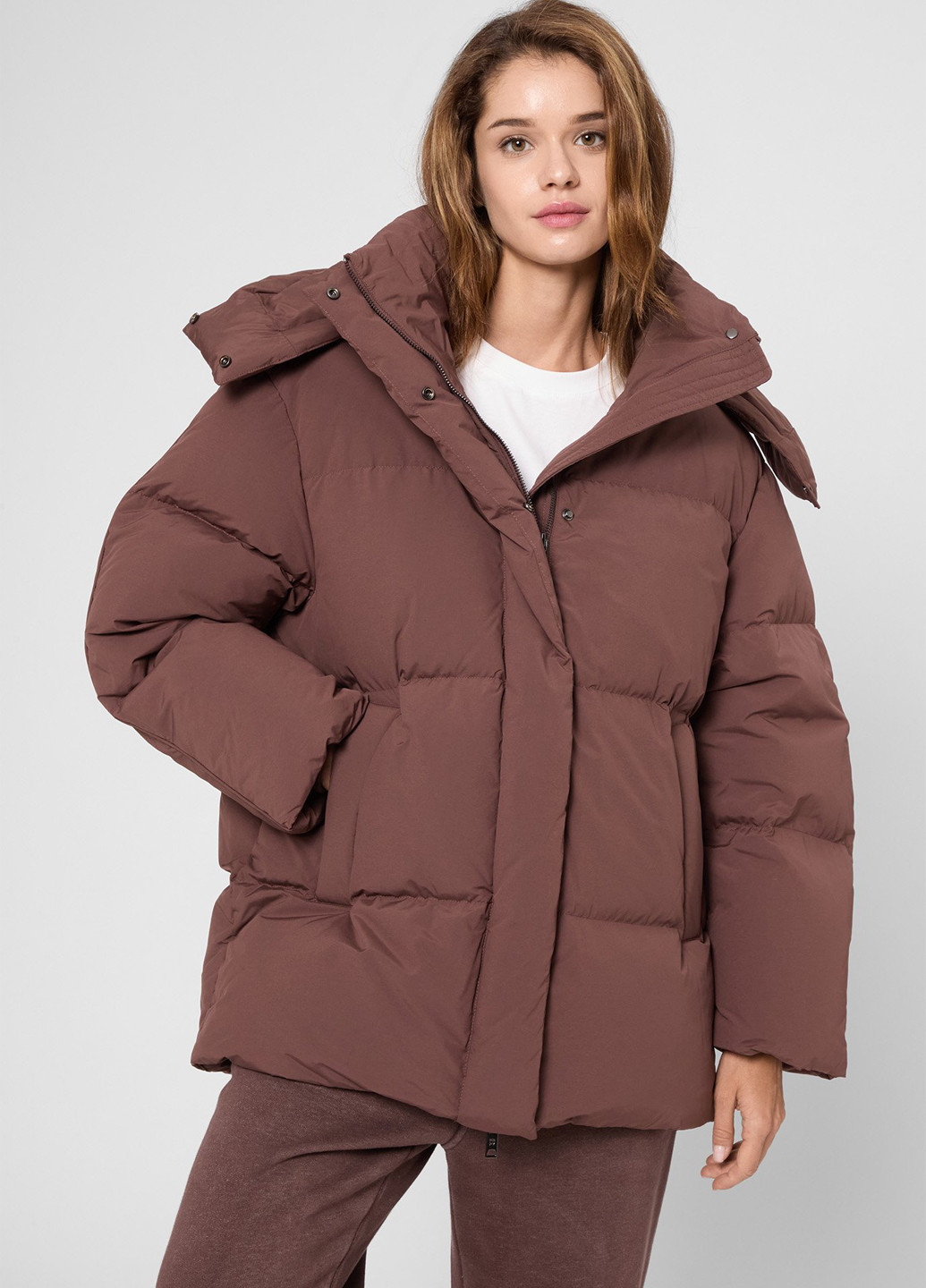 Коричнева зимня куртка PRPY
