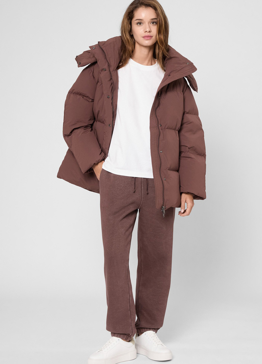 Коричнева зимня куртка PRPY