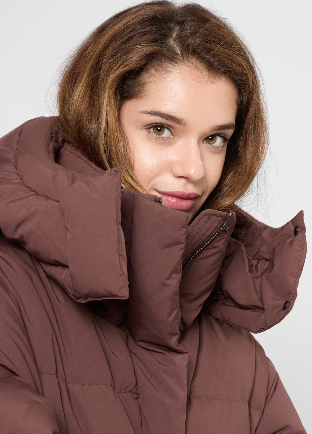 Коричнева зимня куртка PRPY