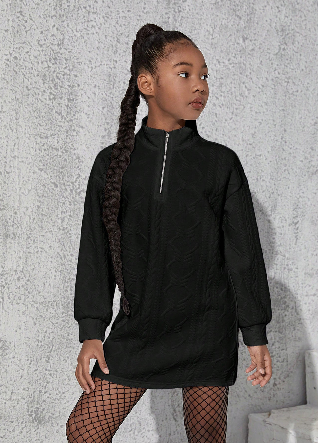 Чорна сукня SHEIN (331536314)