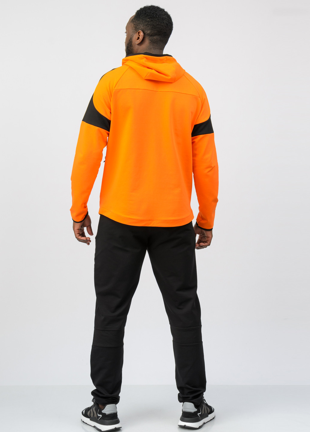 Оранжевый демисезонный костюм (толстовка, брюки) брючный SA-sport