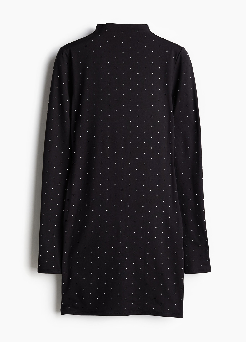 Чорна коктейльна сукня H&M однотонна