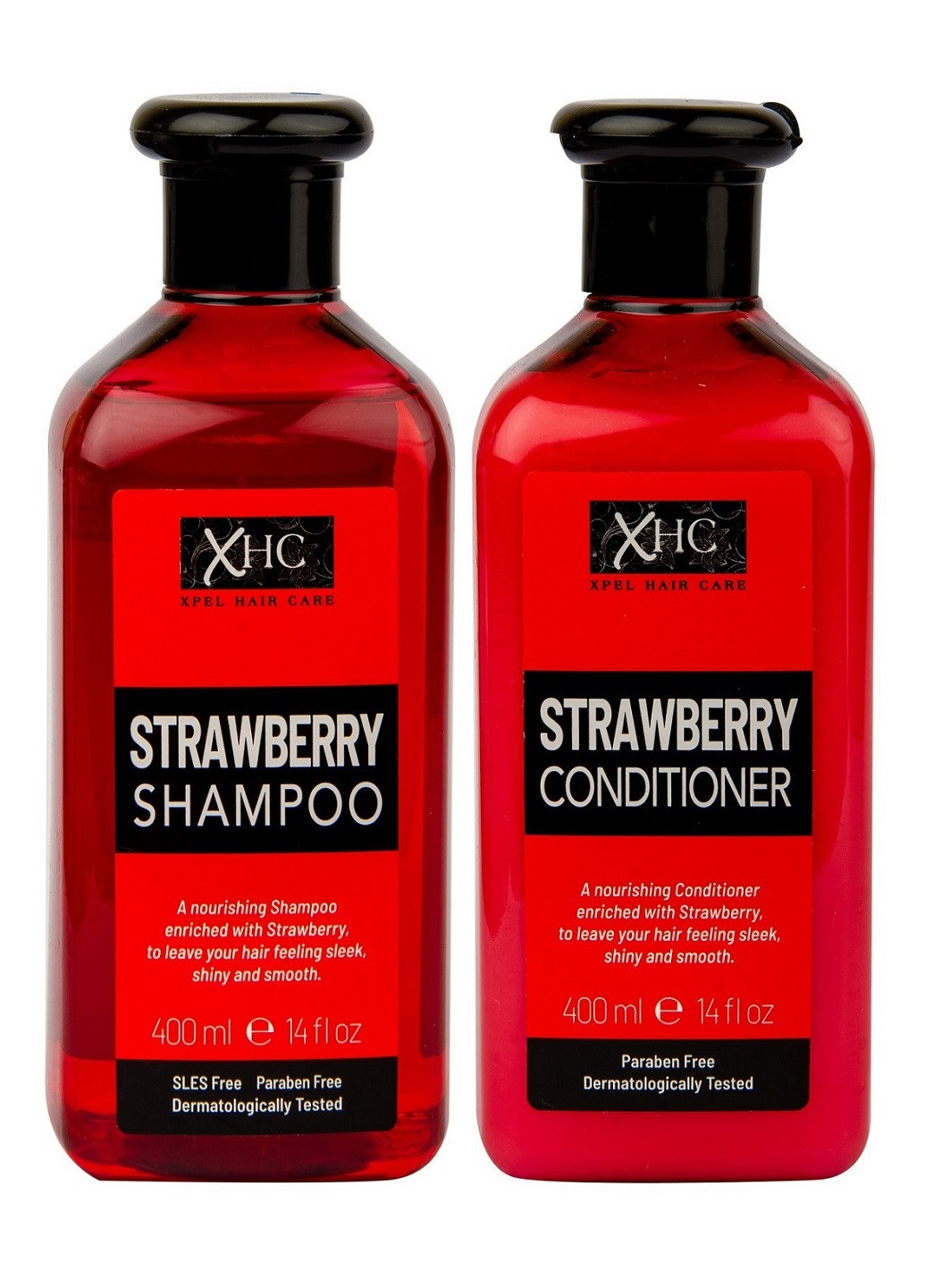 Безсульфатный набор для волос Strawberry 400мл+400мл Xpel Marketing Ltd (257988384)