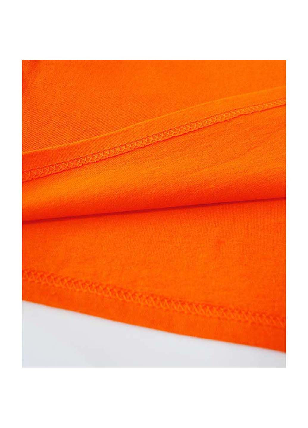Оранжевая демисезон футболка Fruit of the Loom 061420044XXL