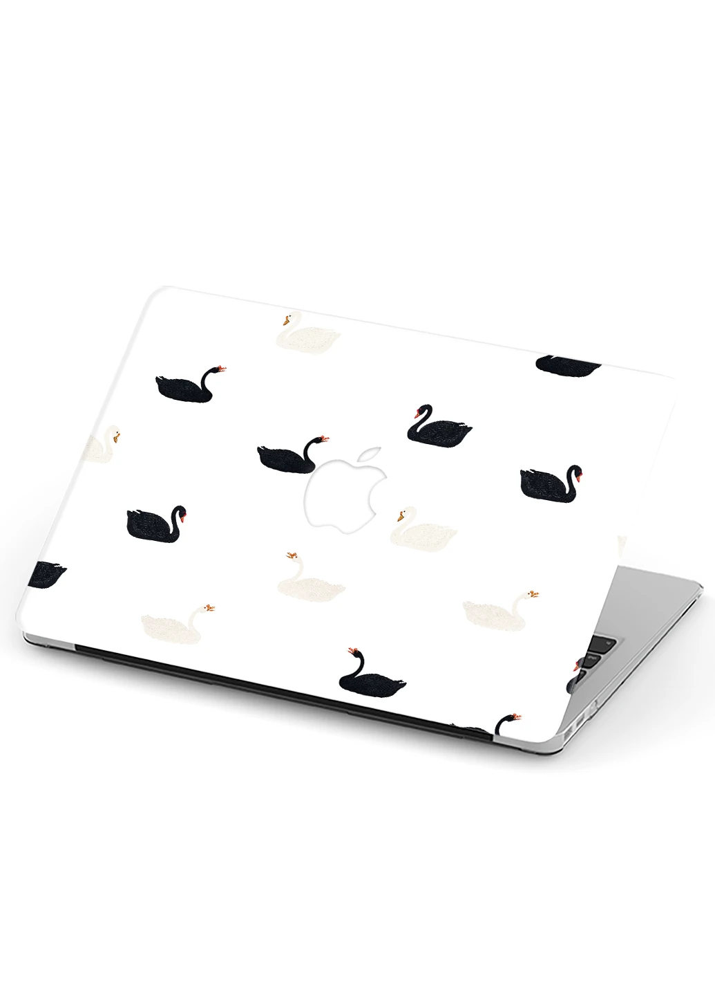 Чохол пластиковий для Apple MacBook Pro 13 A1706 / A1708 / A1989 / A2159 / A1988 Паттерн Гуси (Pattern) (9648-2778) MobiPrint (219125863)