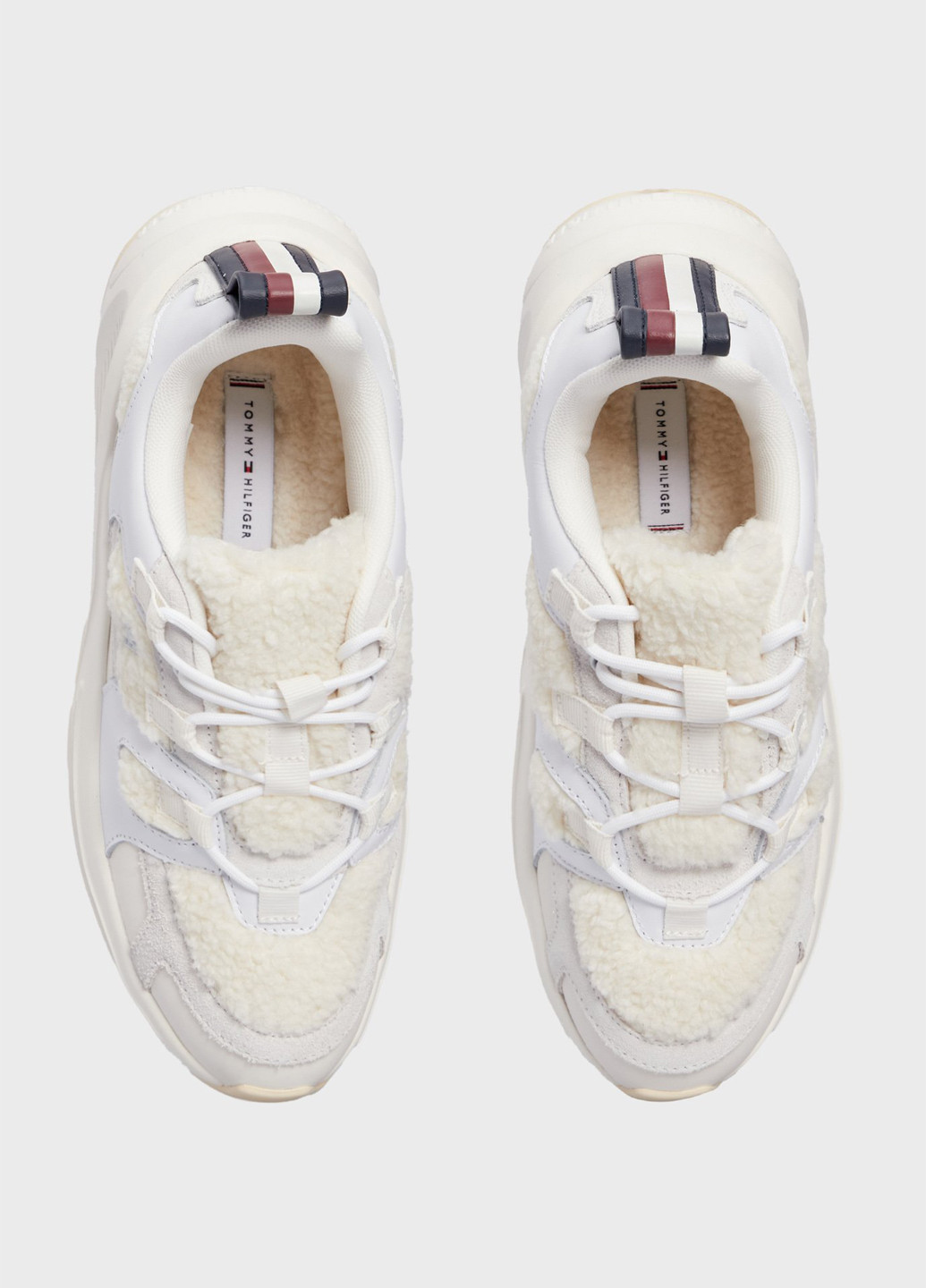 Кроссовки Tommy Hilfiger белые зима (328105098)