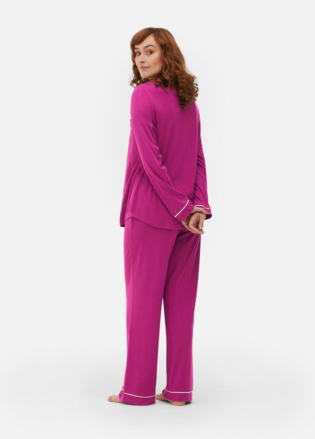 Фиолетовая всесезон пижама (рубашка, брюки) рубашка + брюки Primark