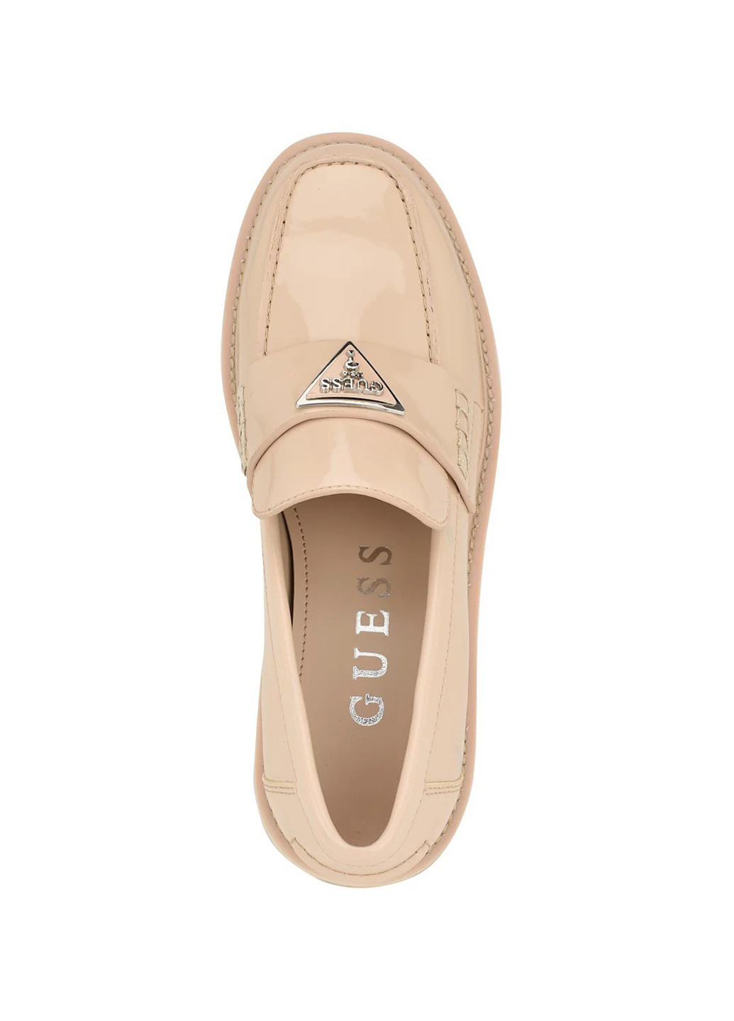 Guess Туфлі лофери бежевий з штучна шкіра, сша — демісезон (331145176)