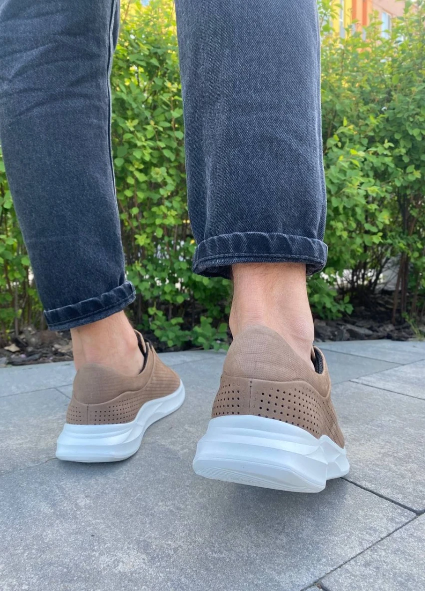 Бежеві кросівки shoesband демісезон Brand