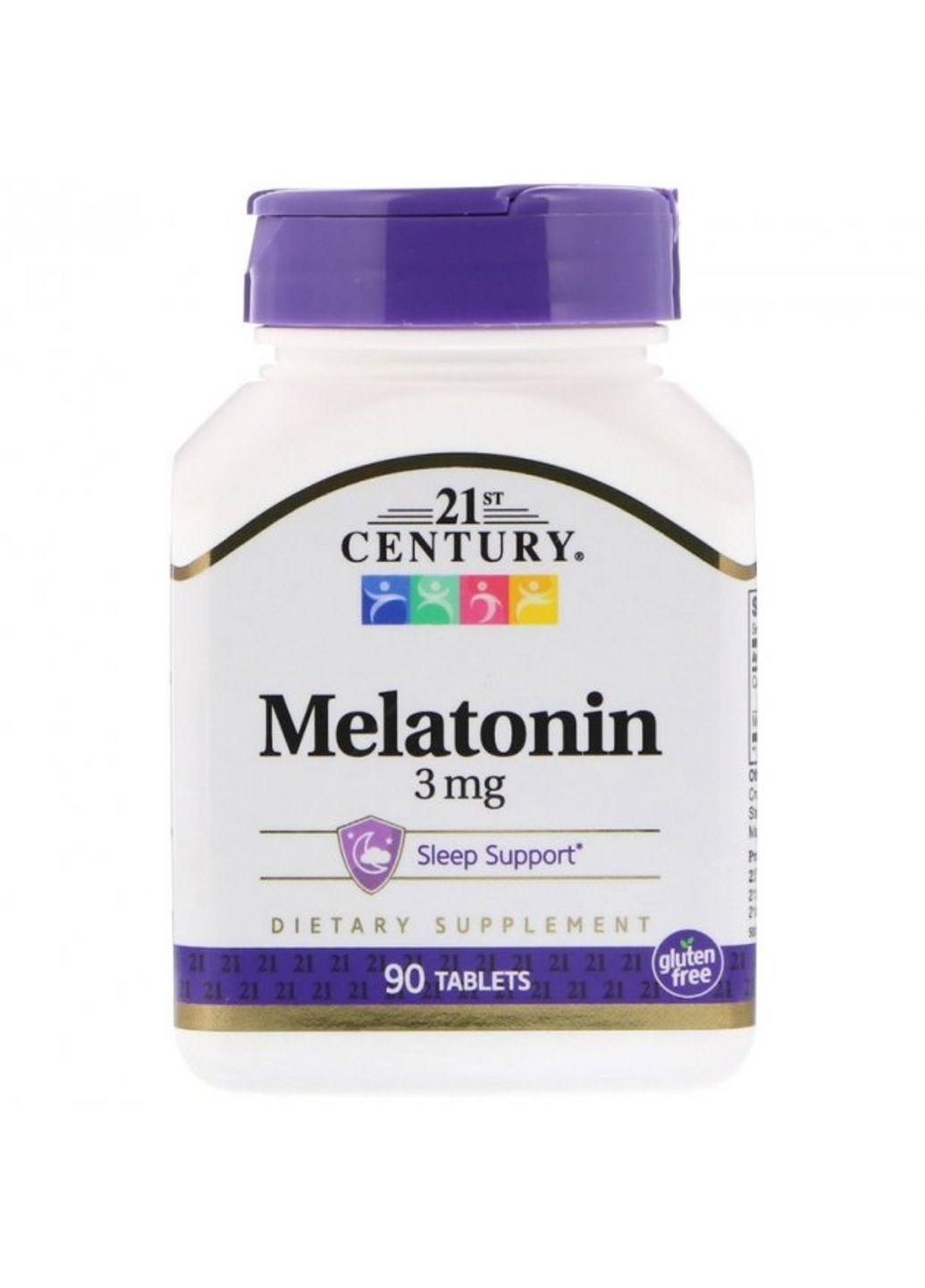 Мелатонин Melatonin 3 mg 90 таблеток 21st Century (255407694)