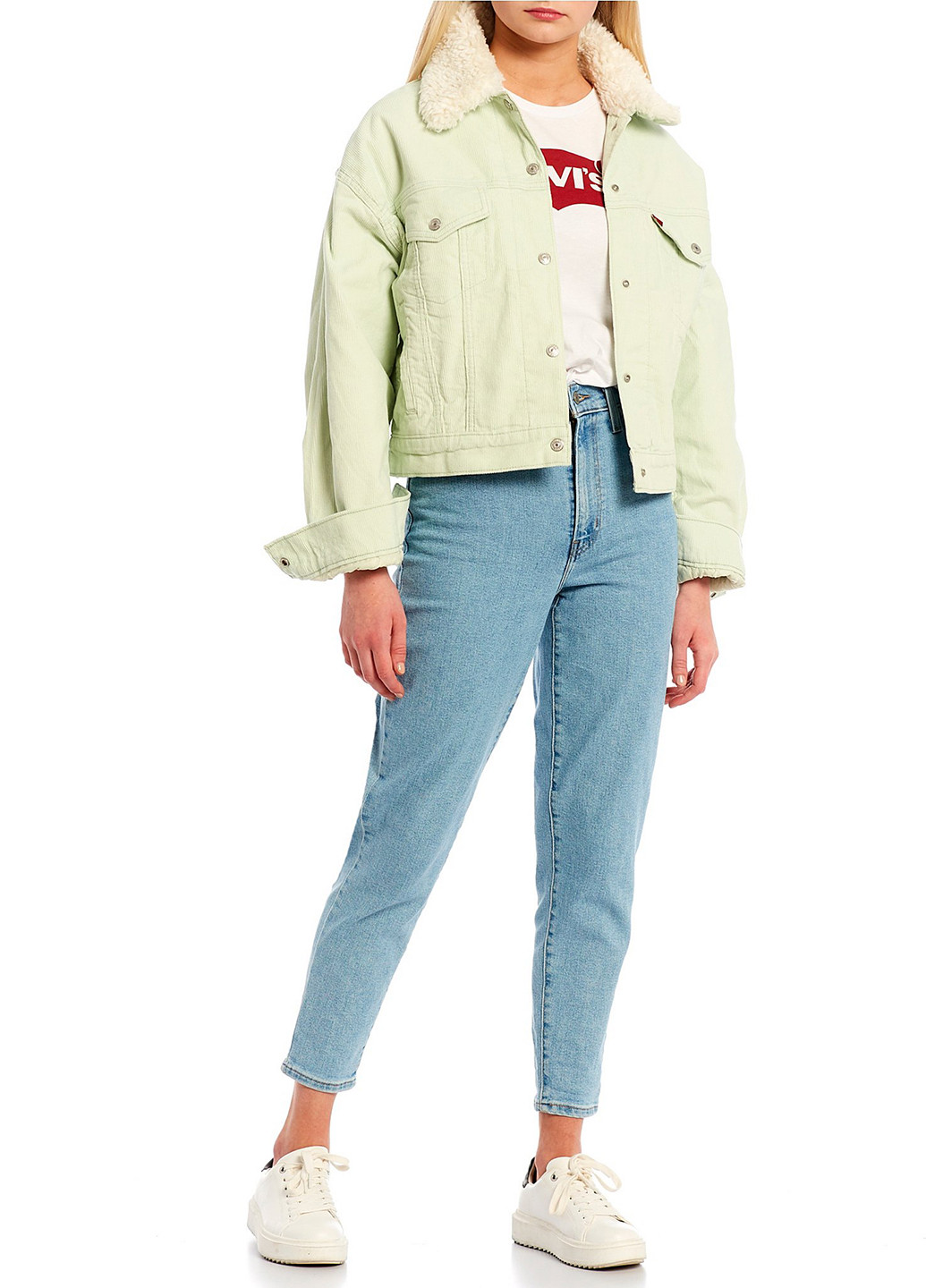 Світло-зелена демісезонна куртка Levi's