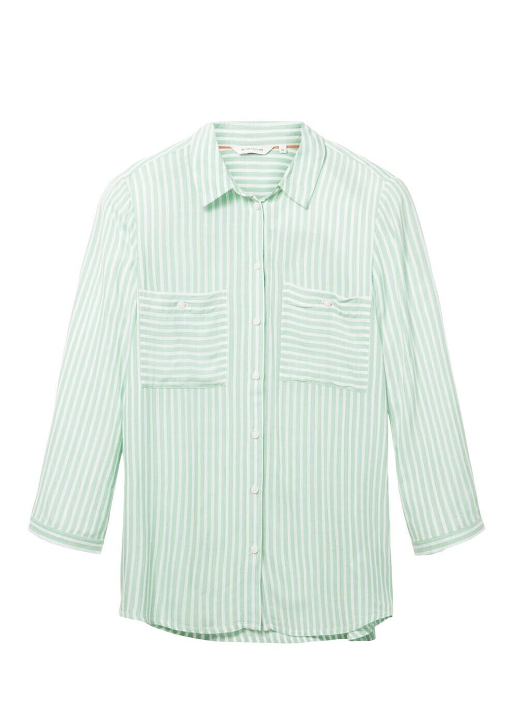 Світло-зелена демісезонна блуза Tom Tailor
